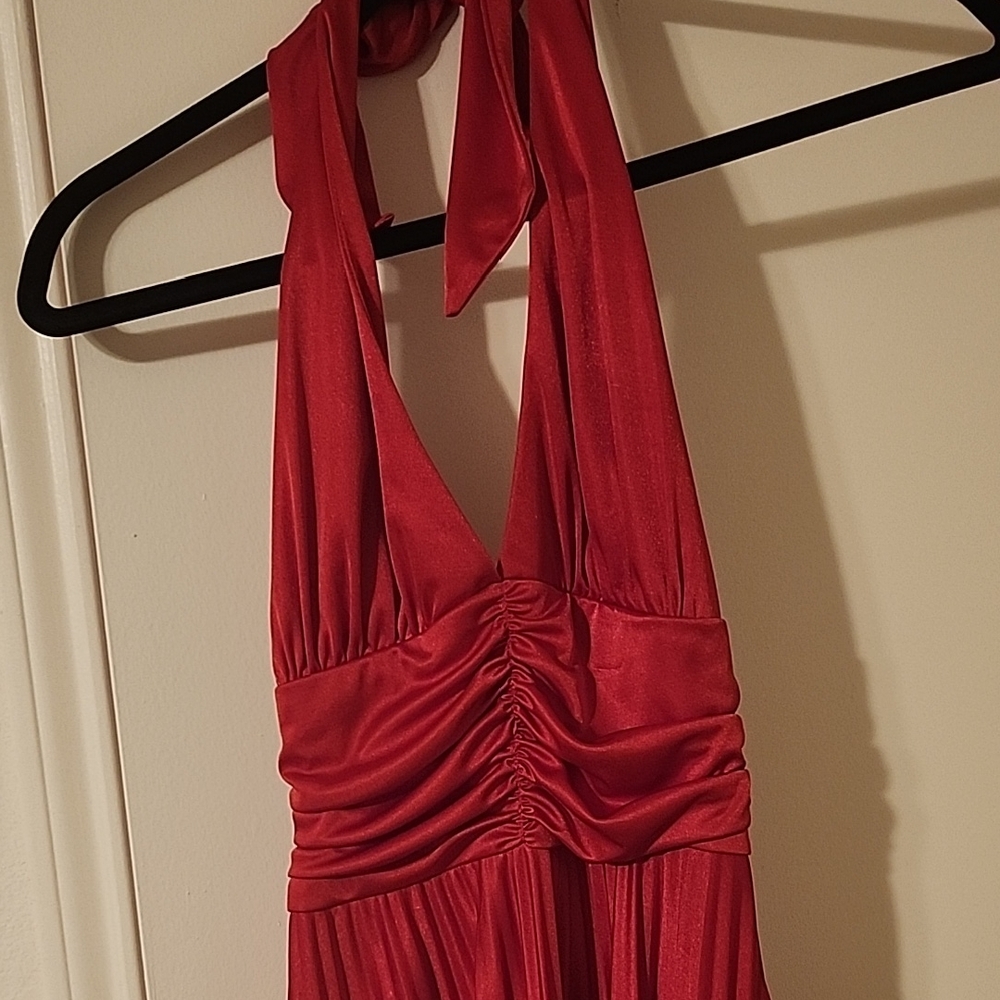 Red Marilyn Manroe Halter Dress